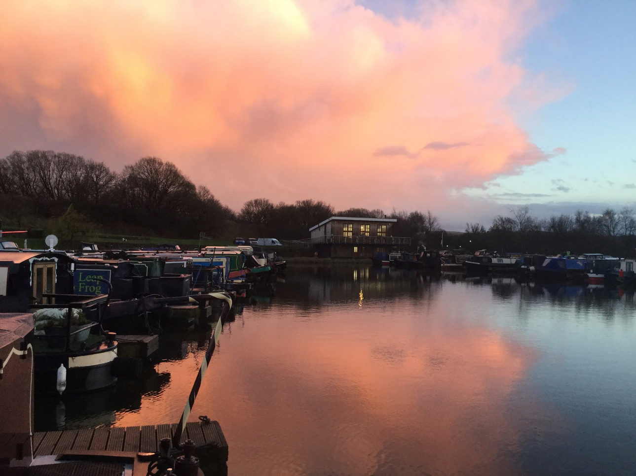 bistro sunset