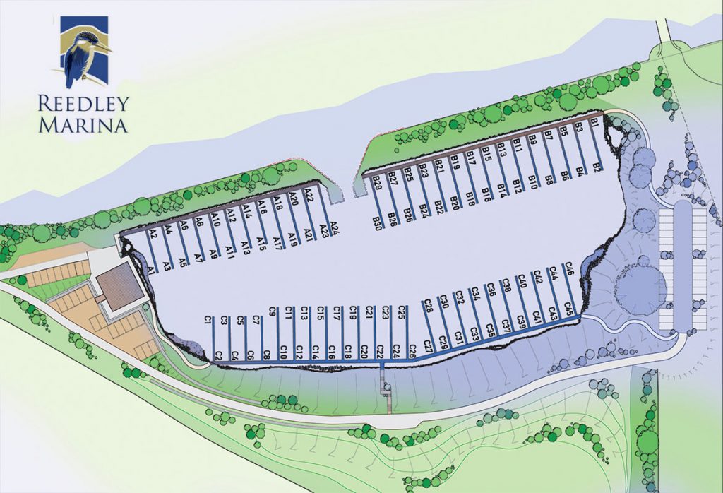 Reedley Marina Map